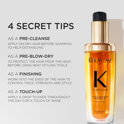 Kérastase Elixir Ultime Hair Oil L'Huile Originale Refill Capsule 75ml