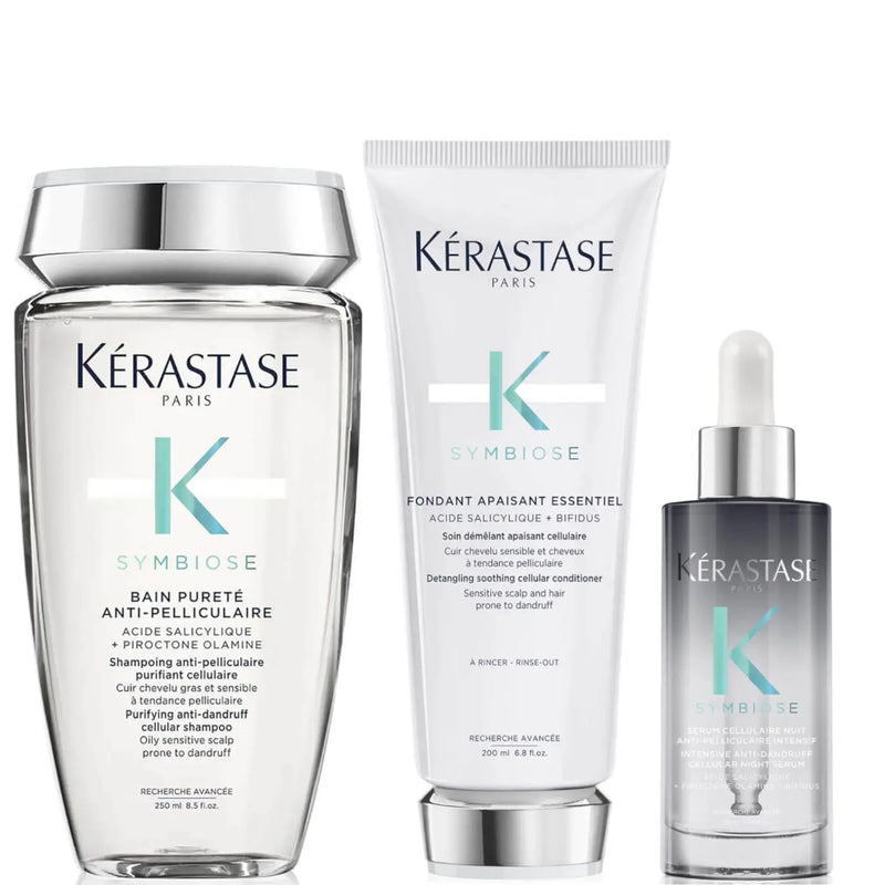 Kérastase Symbiose 3 Step Anti-Dandruff System For Oily Scalps