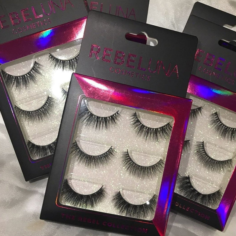 REBELUNA COSMETICS THE REBEL COLLECTION LASH TRIO